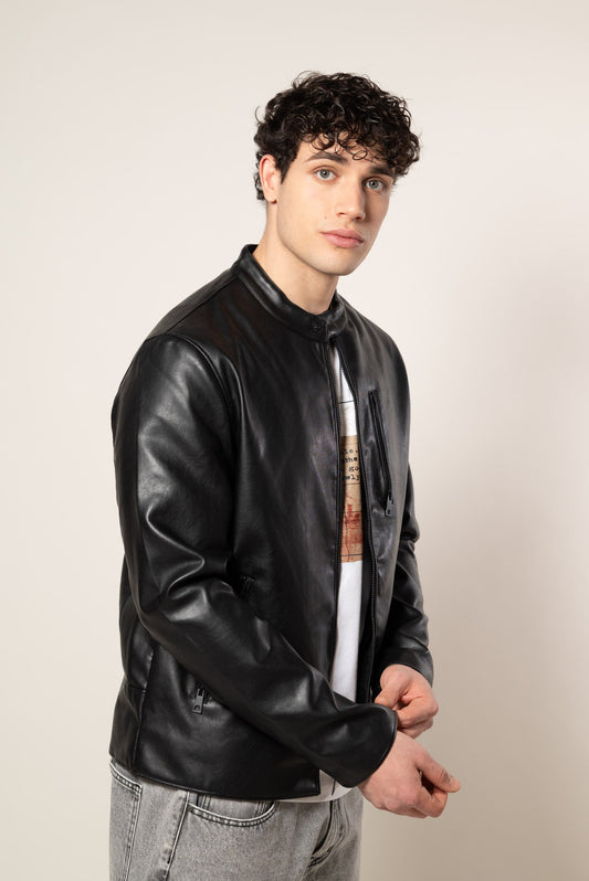 Cazadora biker
