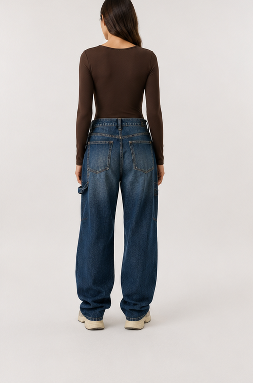 Body skin de manga larga