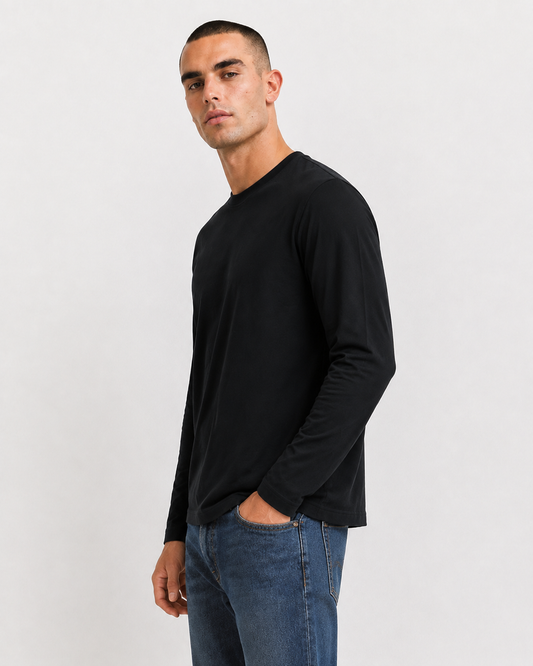 Jersey de manga larga corte normal