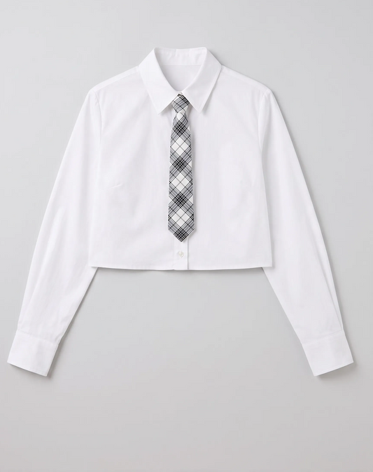 Camisa con corbata
