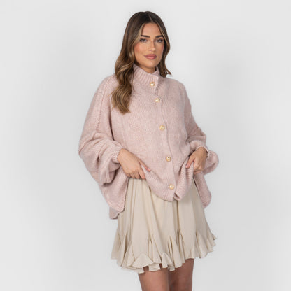 Cárdigan Holgado "Glamour Acogedor"