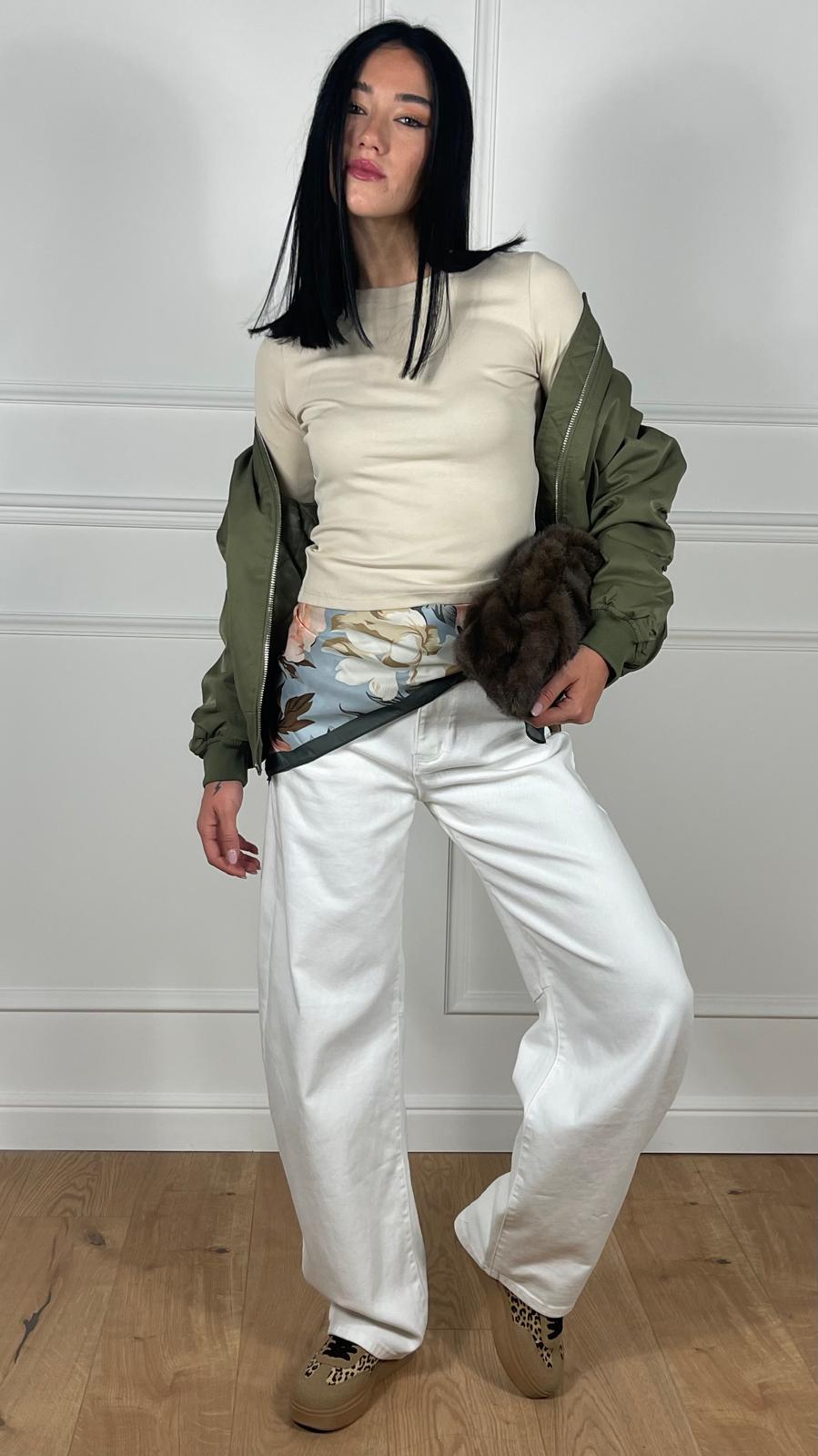 Cazadora bomber militar