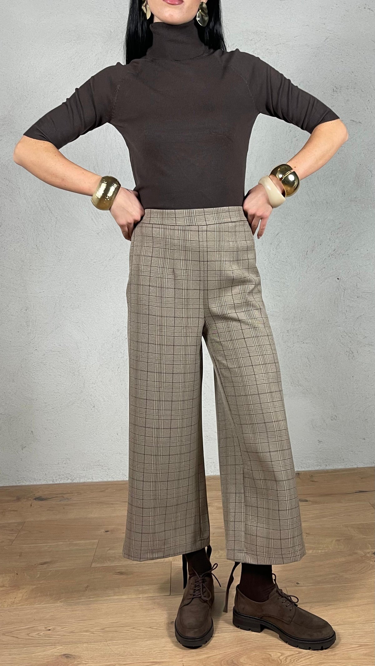 Pantalón Melania príncipe de Gales
