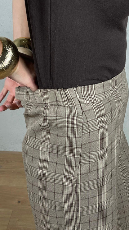 Pantalón Melania príncipe de Gales