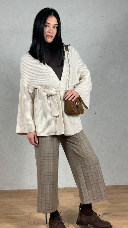 Pantalón Melania príncipe de Gales