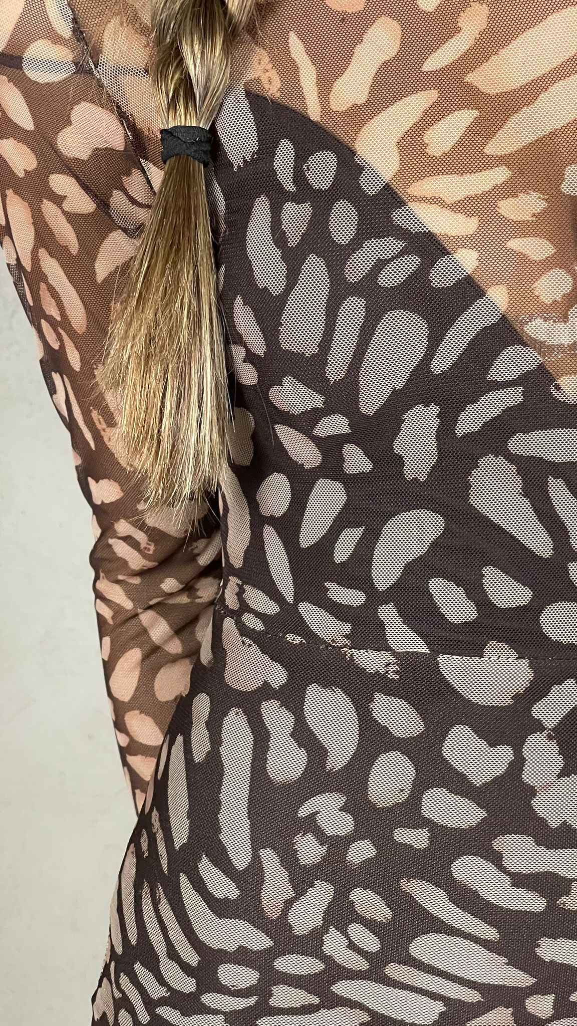 Mini vestido leopardo