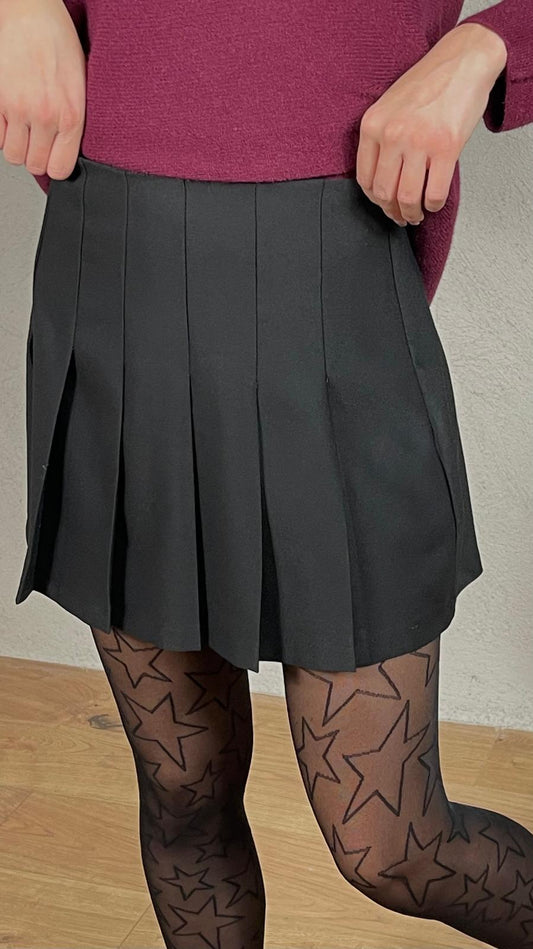 Falda plisada