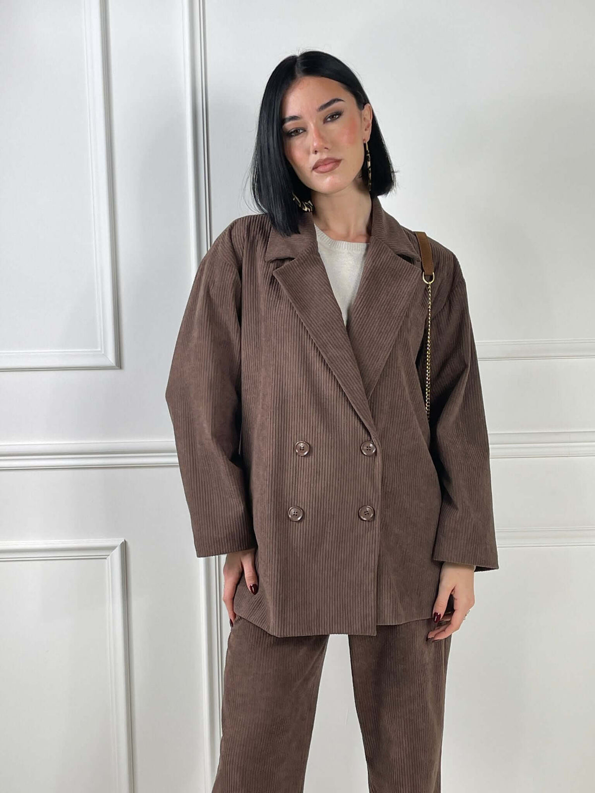 Chaqueta cruzada