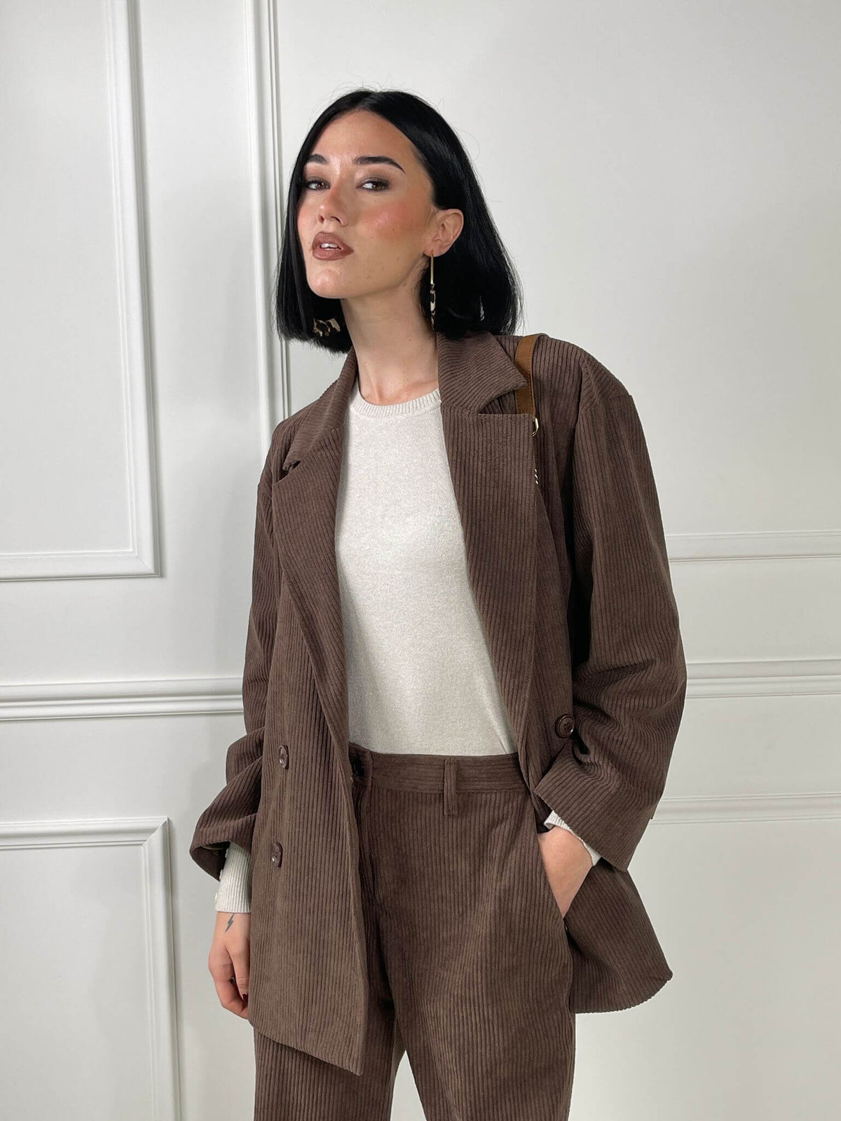Chaqueta cruzada