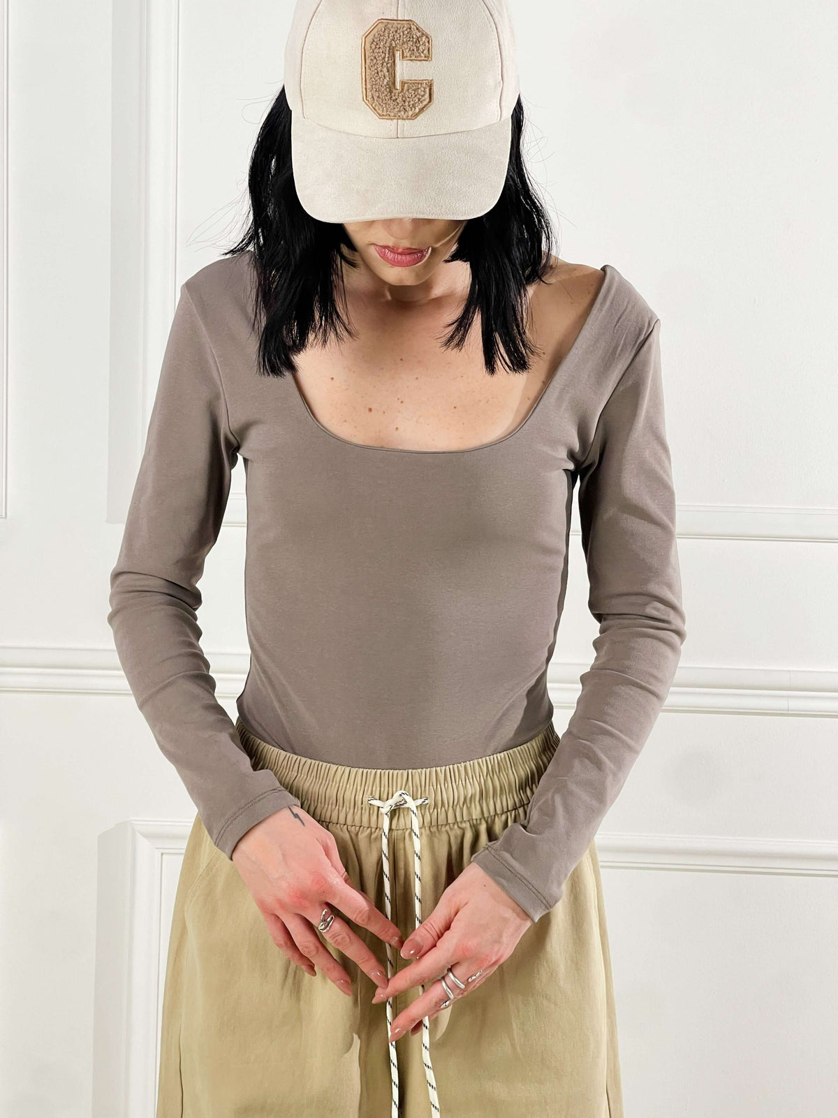 Body escote cuadrado