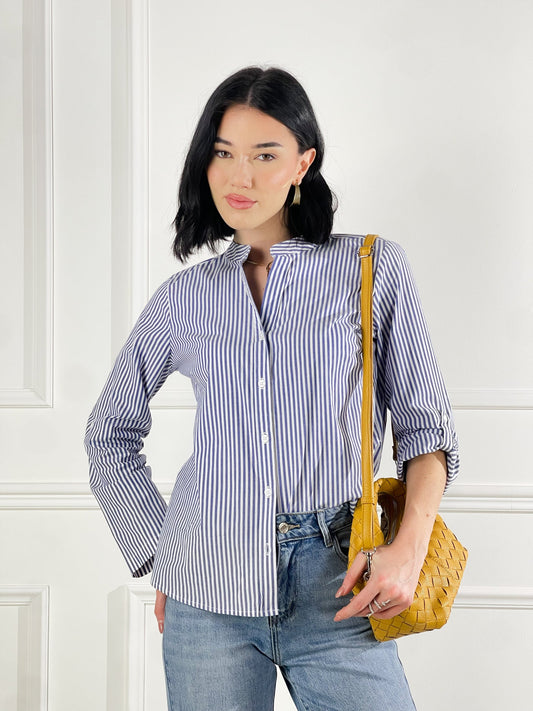 Camisa con escote en V