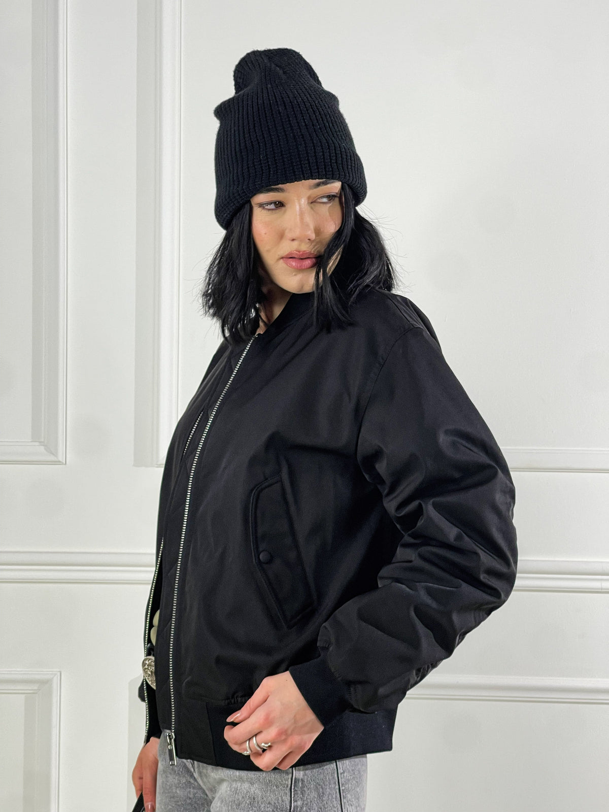 Cazadora bomber militar