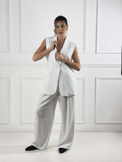 Pantalón Miami de raya diplomática