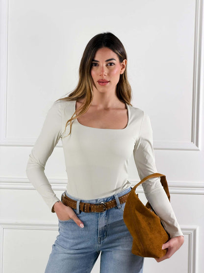 Body Meslissa escote cuadrado