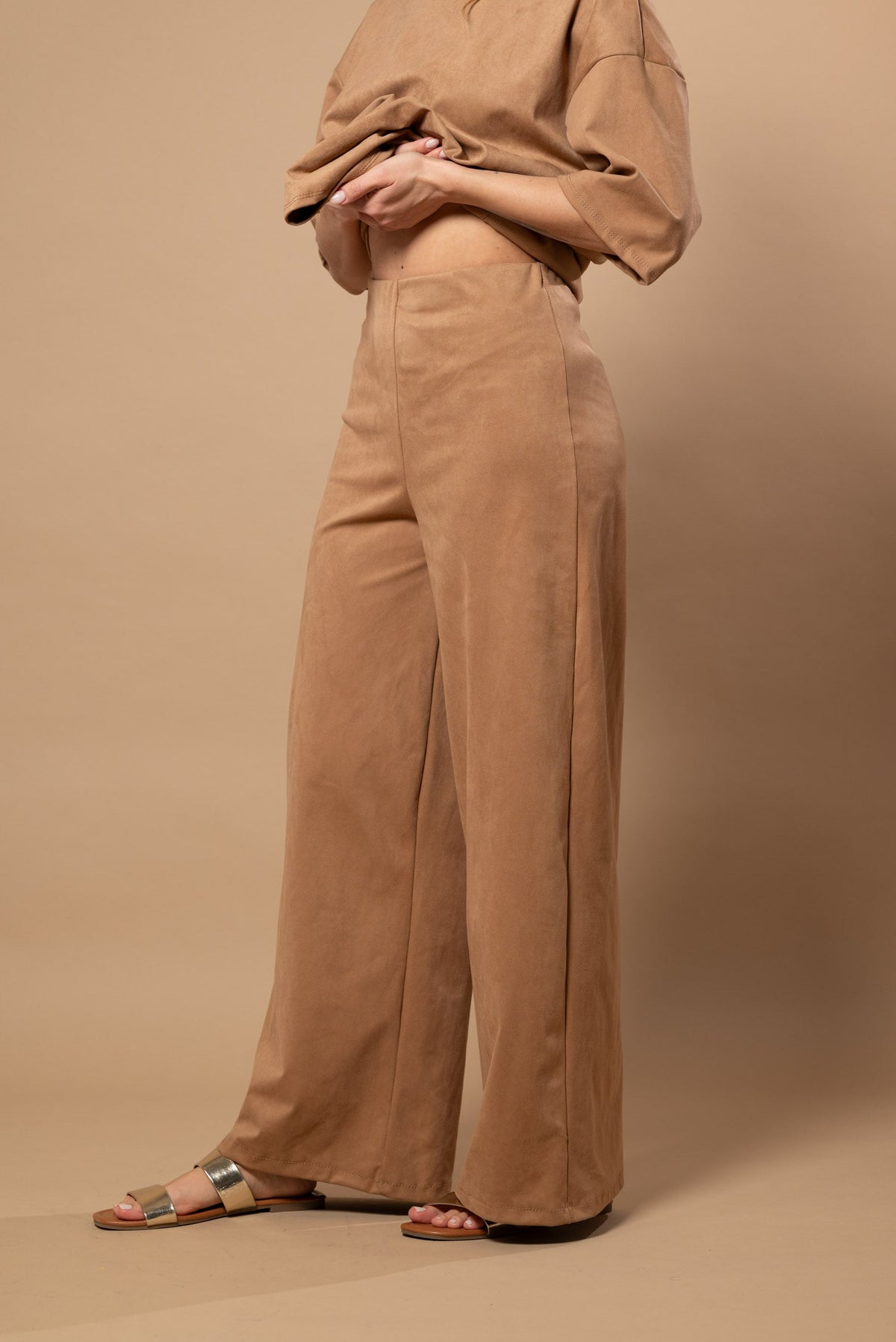 Pantalón efecto ante