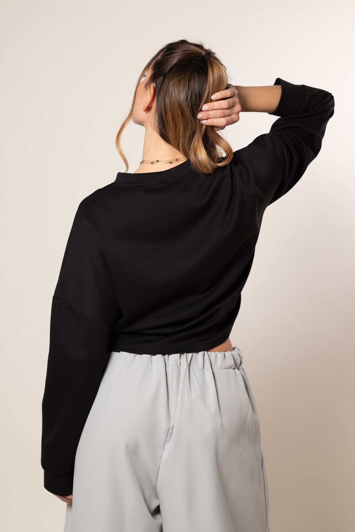 Sudadera con cinturón