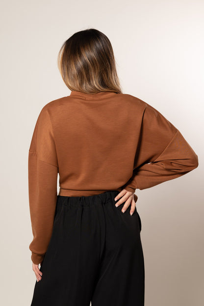 Sudadera con cinturón
