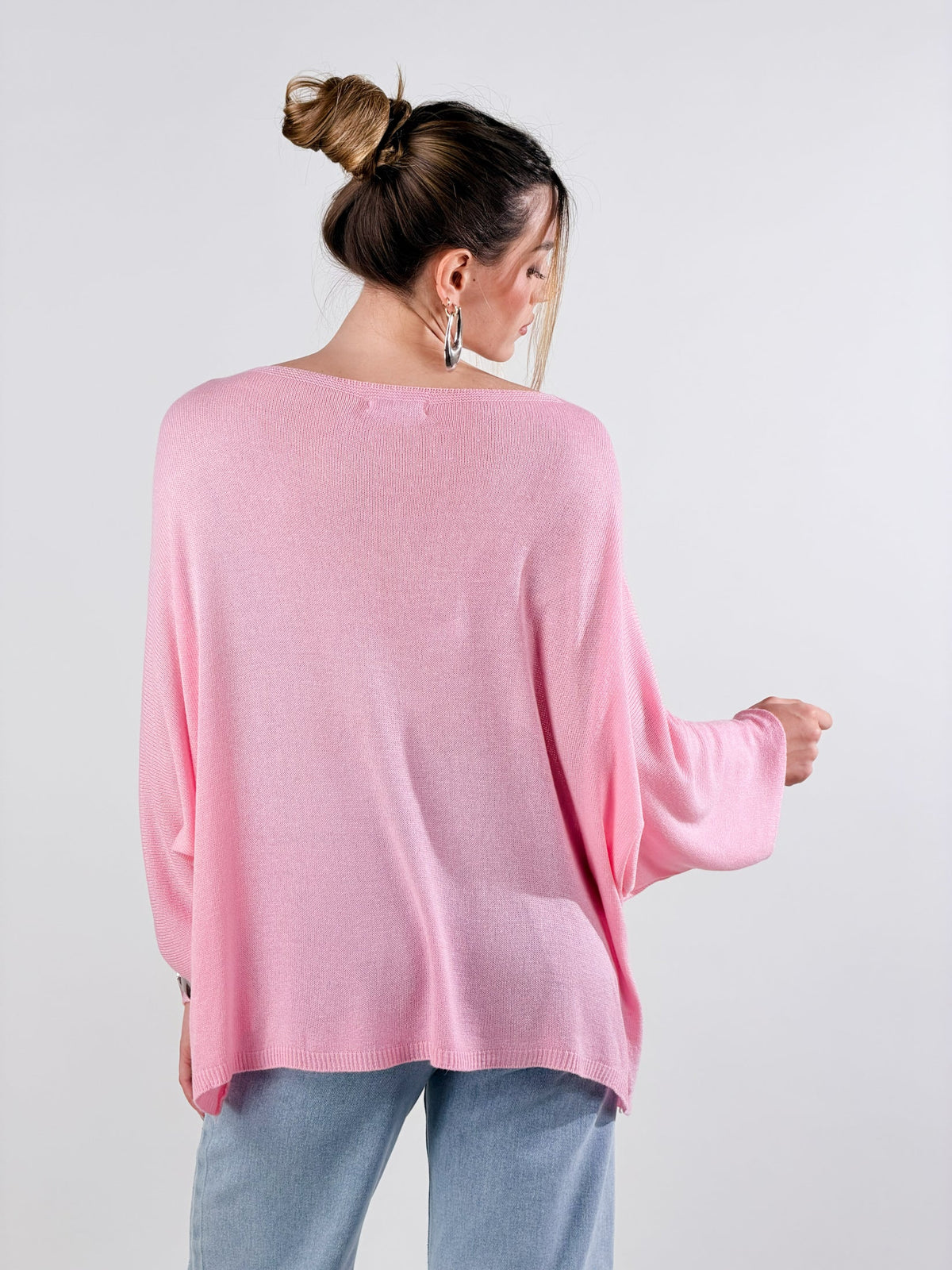 Jersey lúrex escote barco