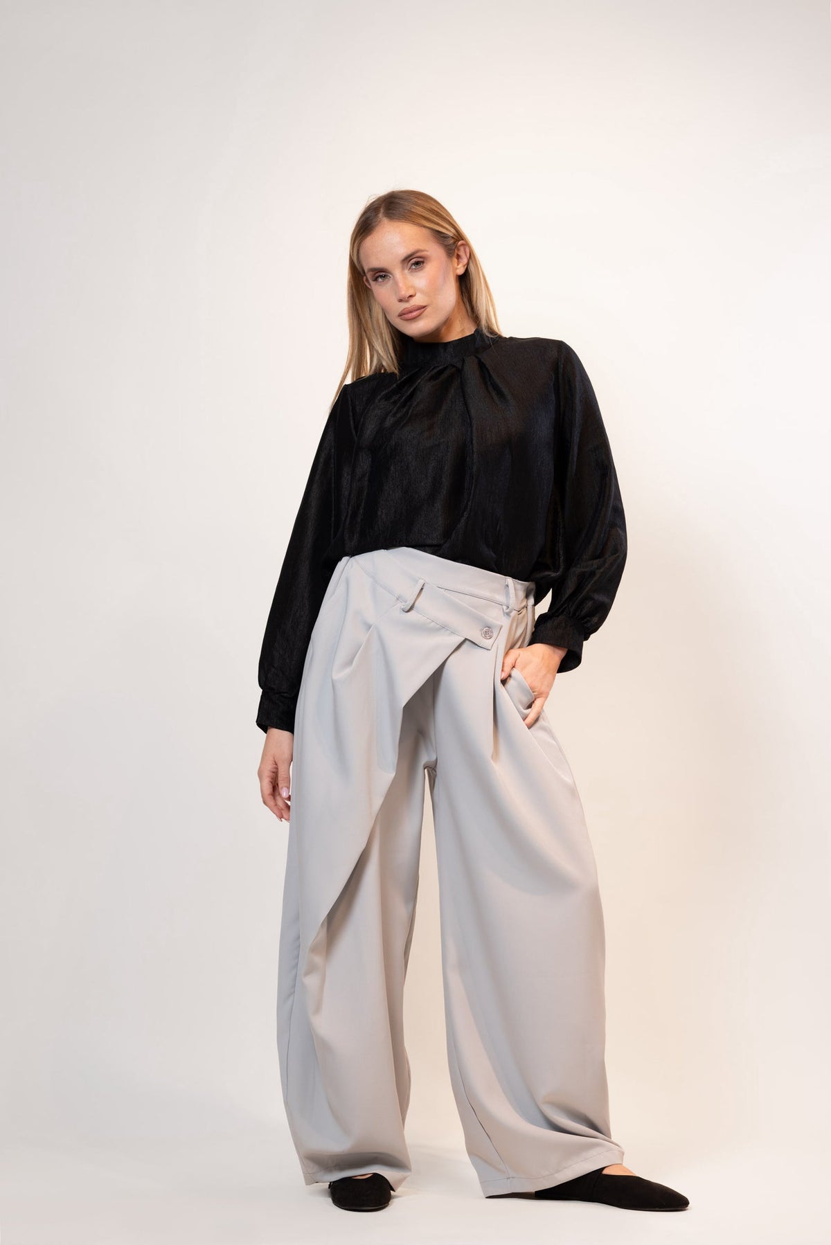 Blusa iridiscente