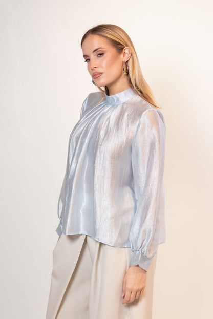 Blusa iridiscente