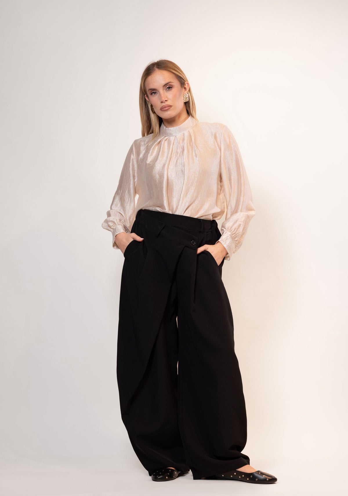 Blusa iridiscente