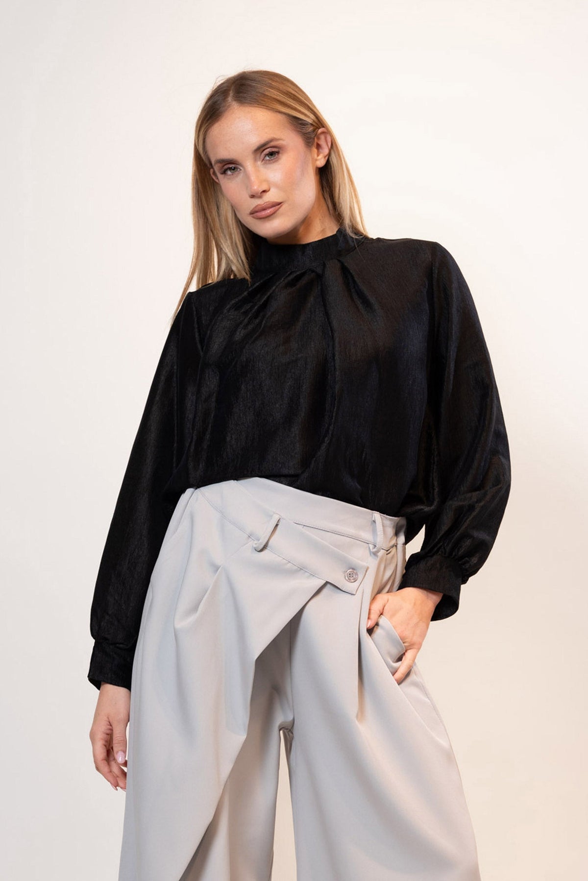 Blusa iridiscente