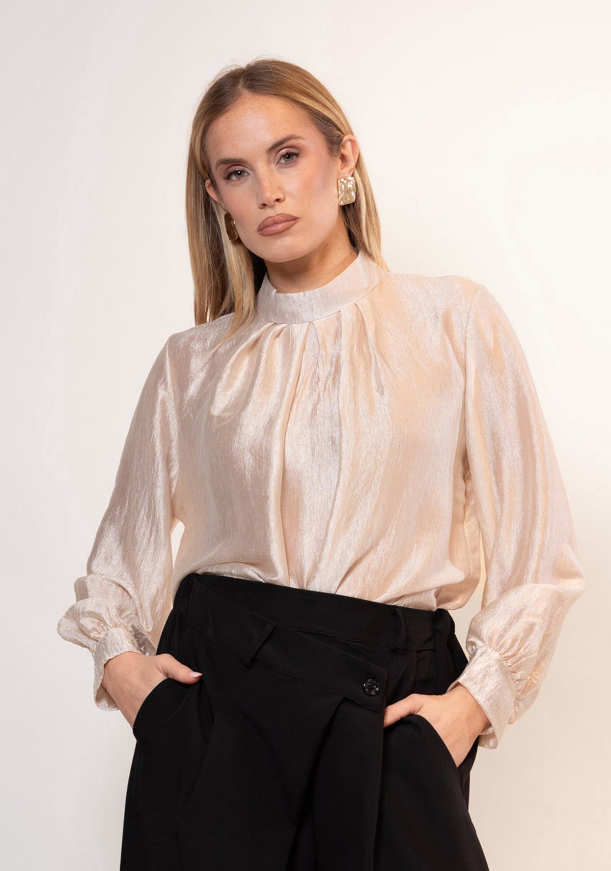 Blusa iridiscente