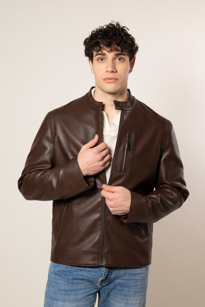 Cazadora biker