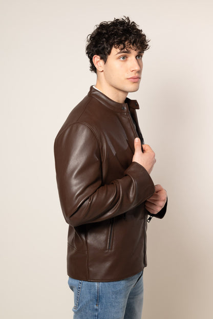 Cazadora biker