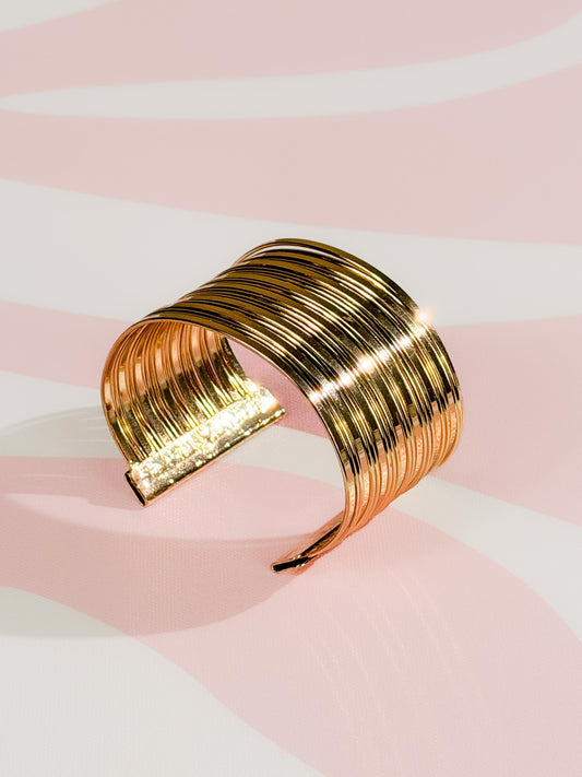 Pulsera cuff mediana