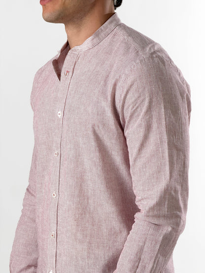 Camisa cuello coreano