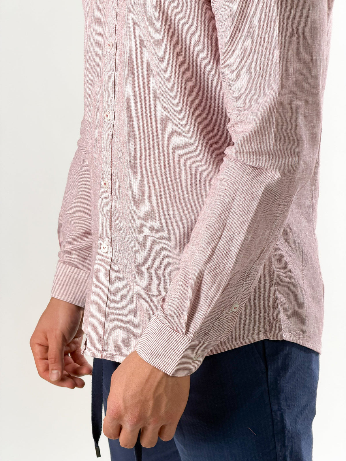 Camisa cuello coreano