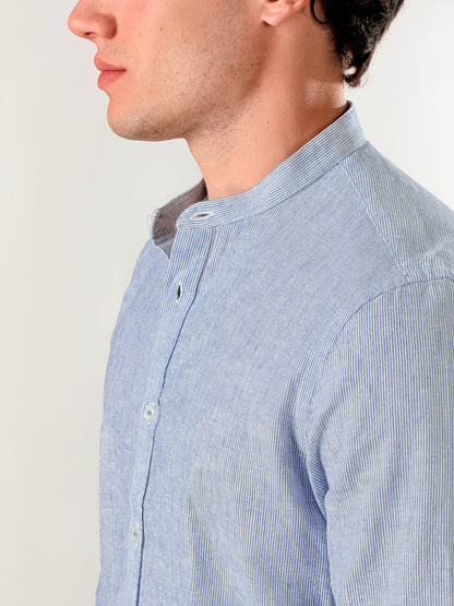 Camisa cuello coreano