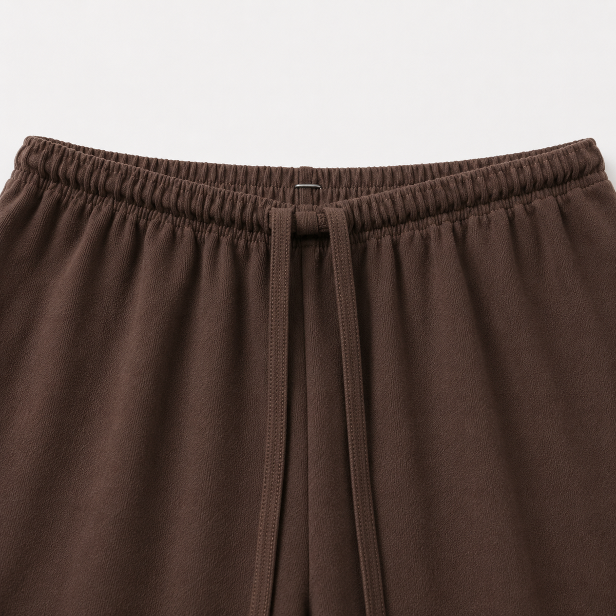 Pantalón jogger de pierna ancha con cordón minimal