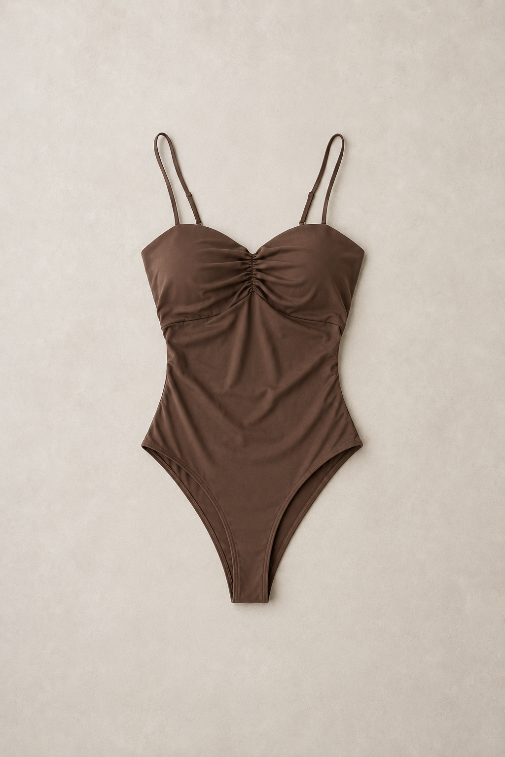 Body bustier con fruncido