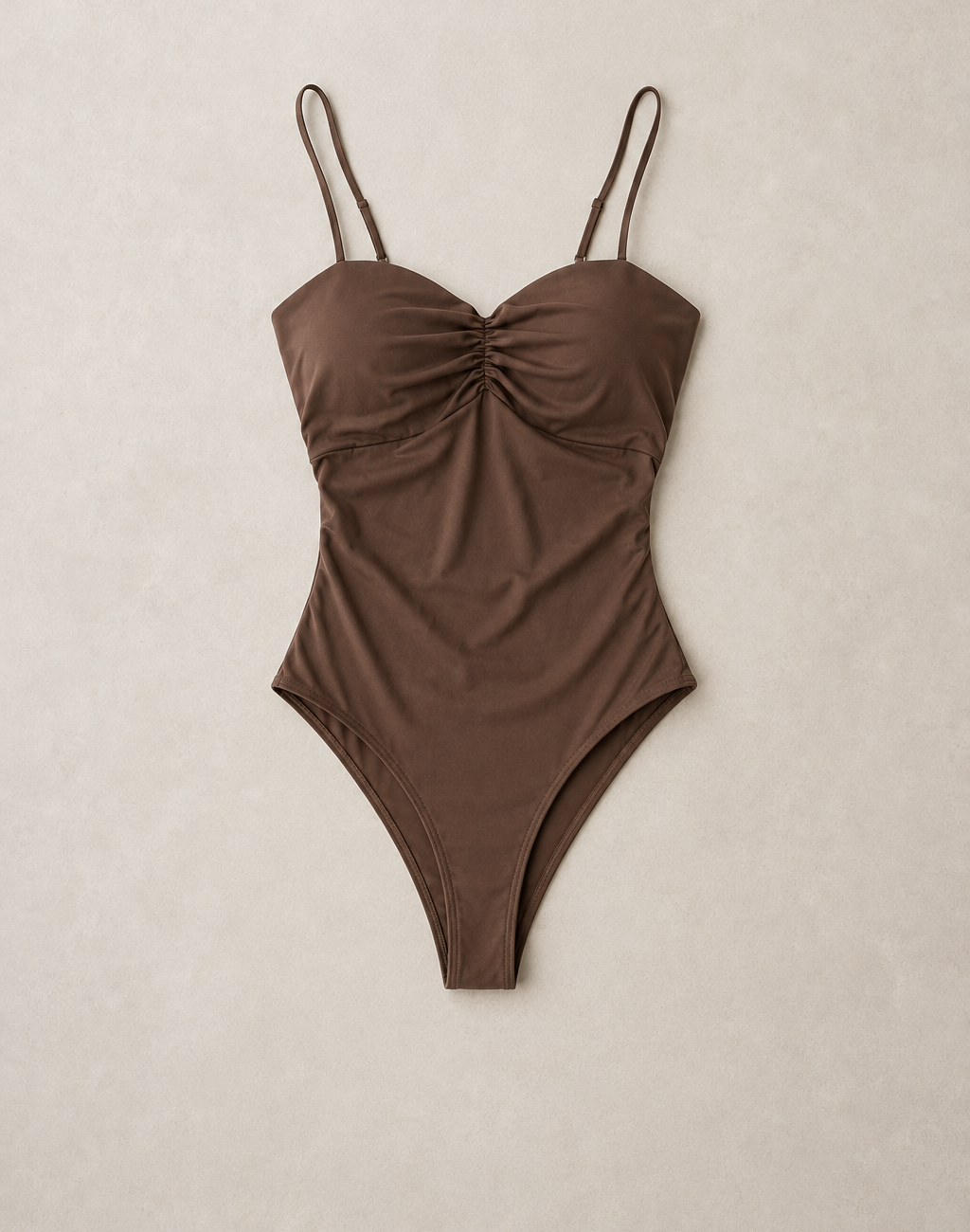 Body bustier con fruncido