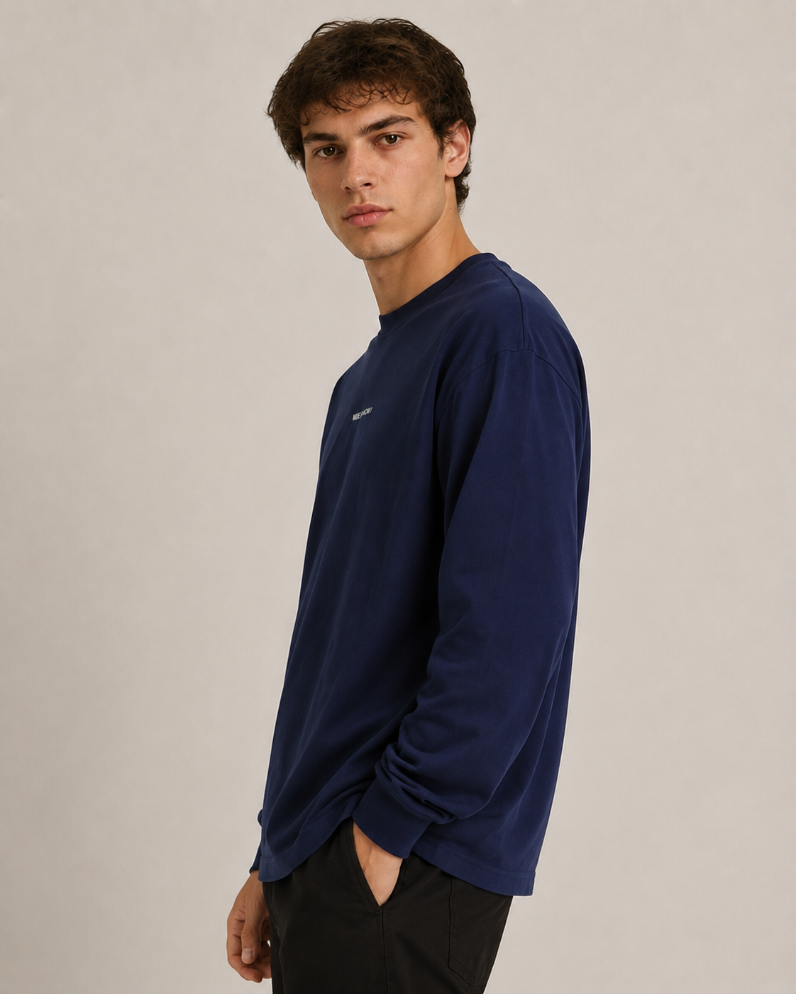 Camiseta oversize WAKE UP NOW!