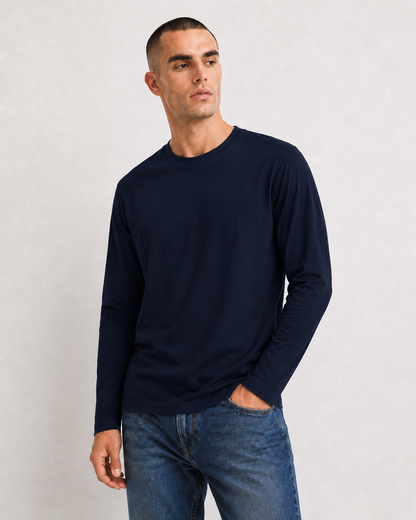 Jersey de manga larga corte normal