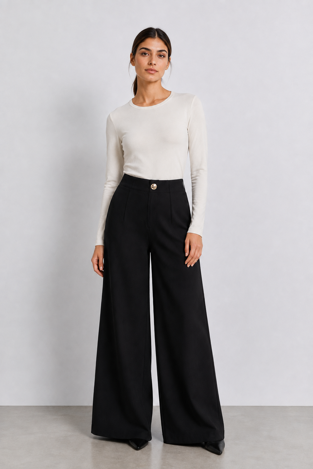 Pantalón de pierna ancha