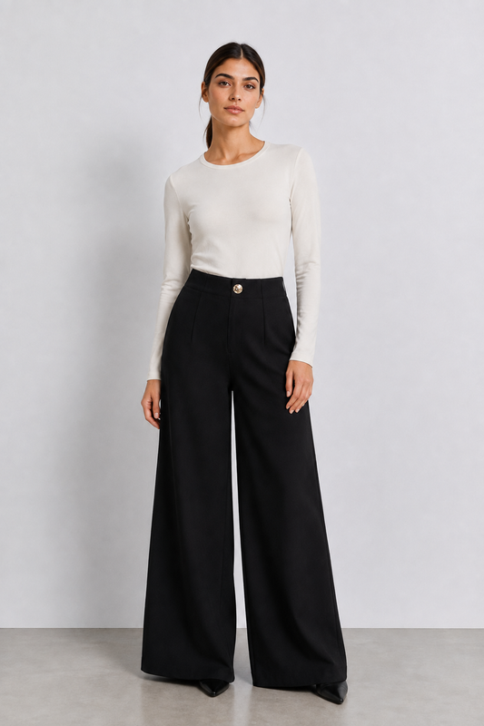 Pantalón de pierna ancha
