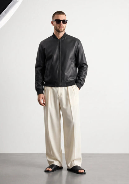 Bomber efecto piel