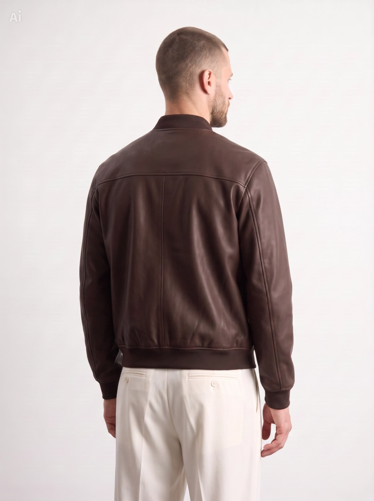 Bomber efecto piel