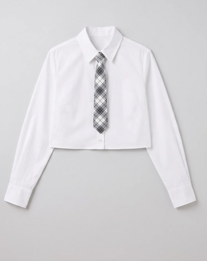 Camisa con corbata