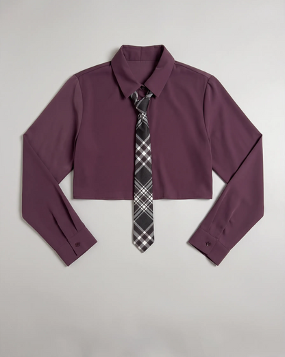 Camisa con corbata
