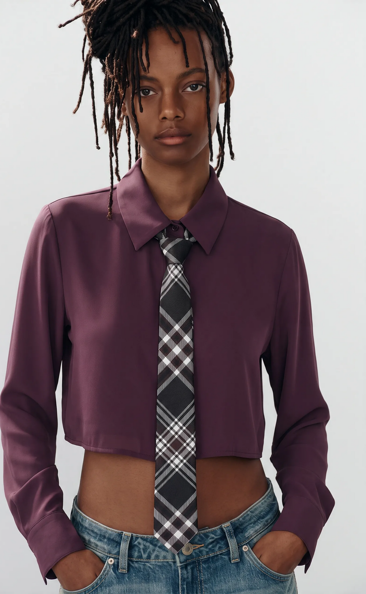 Camisa con corbata