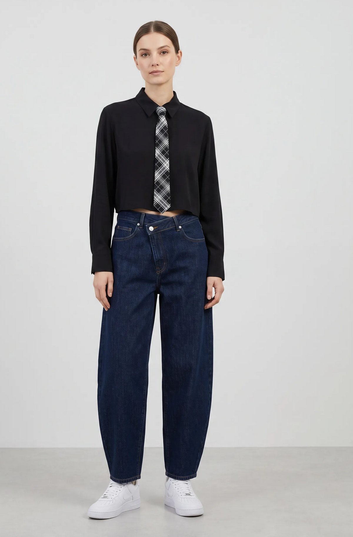 Camisa con corbata