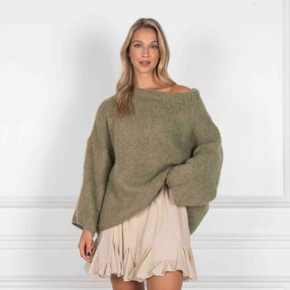 Punto Ultra Suave con Hombros Descubiertos