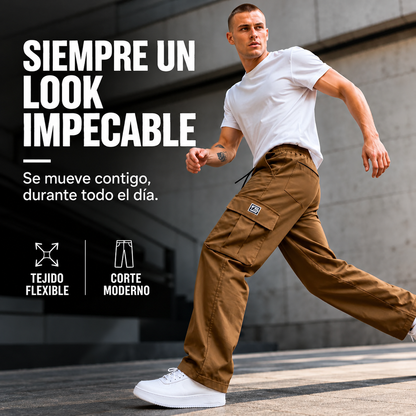 Pantalón cargo ligero para hombre