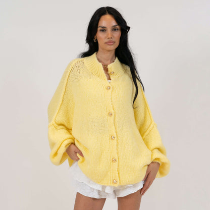 Cárdigan Holgado "Glamour Acogedor"