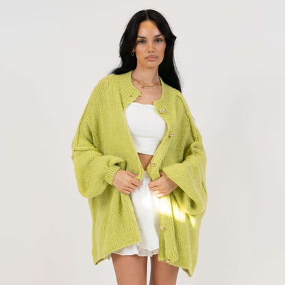 Cárdigan Holgado "Glamour Acogedor"